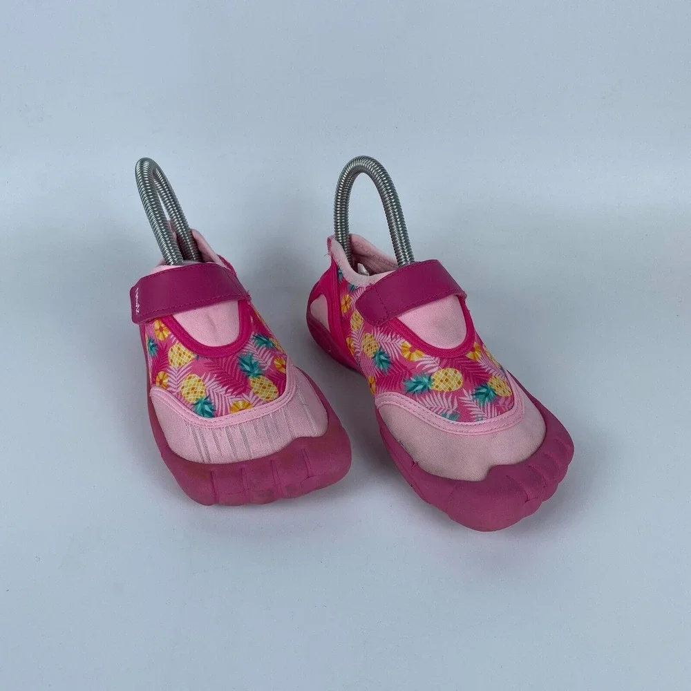 Newtz Tropical Water Shoes Kids Girls 13/1 Pink Pretty in Pineapple 36215727 S23